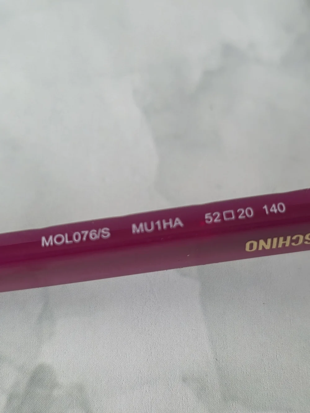 Love Moschino MOL076/S Pink Geometric Sunglasses